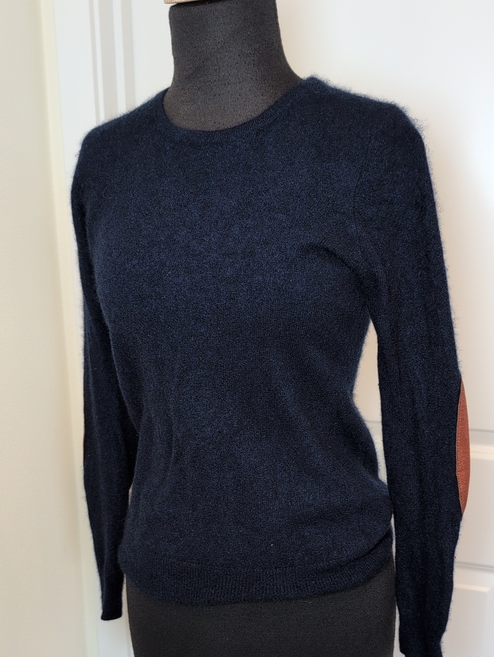 Charter Club Cashmere Navy Crewneck Sweater